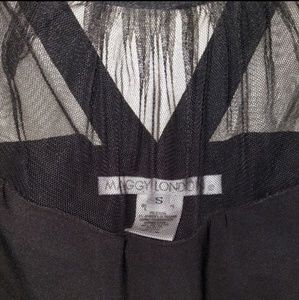 NWOT MAGGIE LONDON Tulle Top